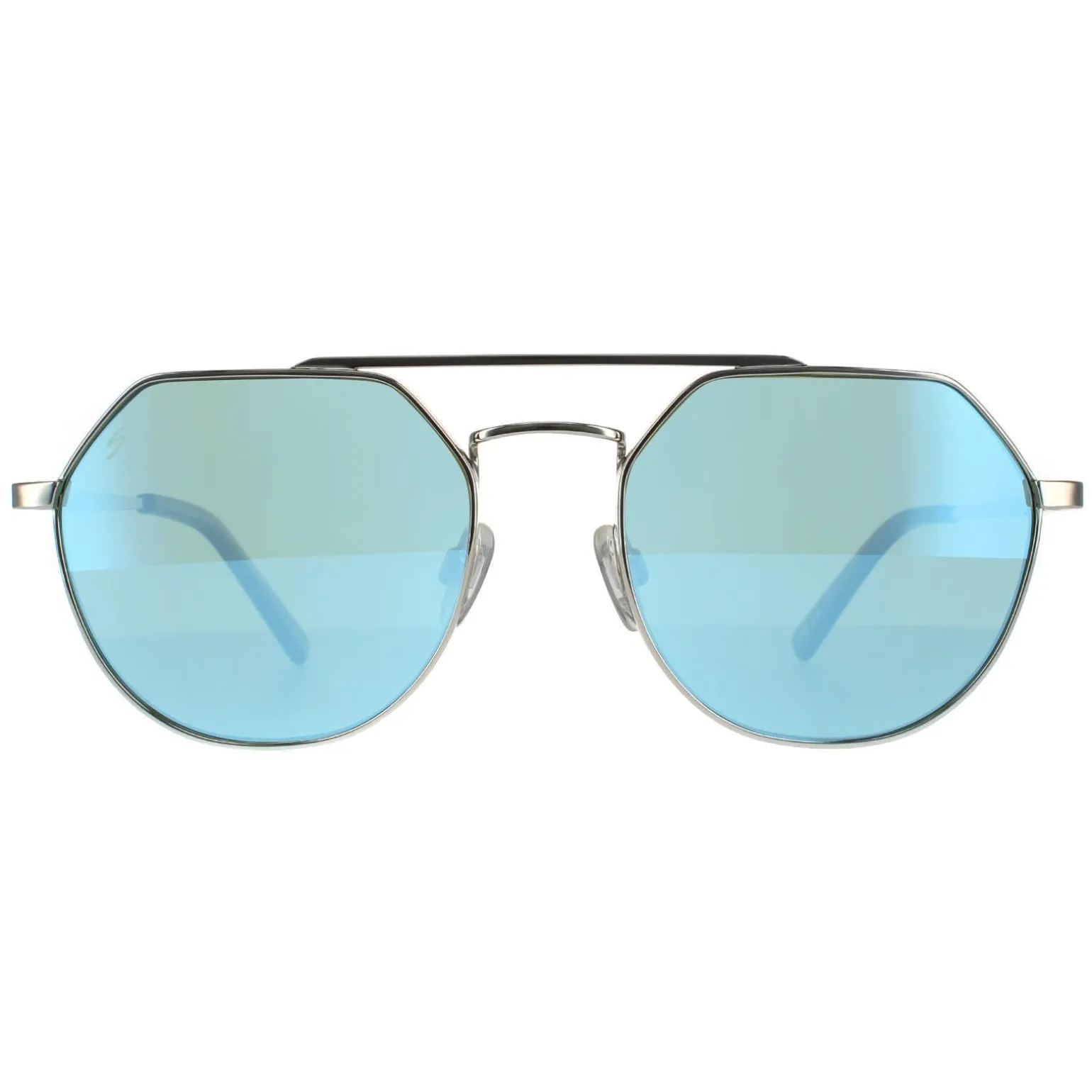 Serengeti Sunglasses Shelby SS533004 Shiny Silver Saturn Polarized 555