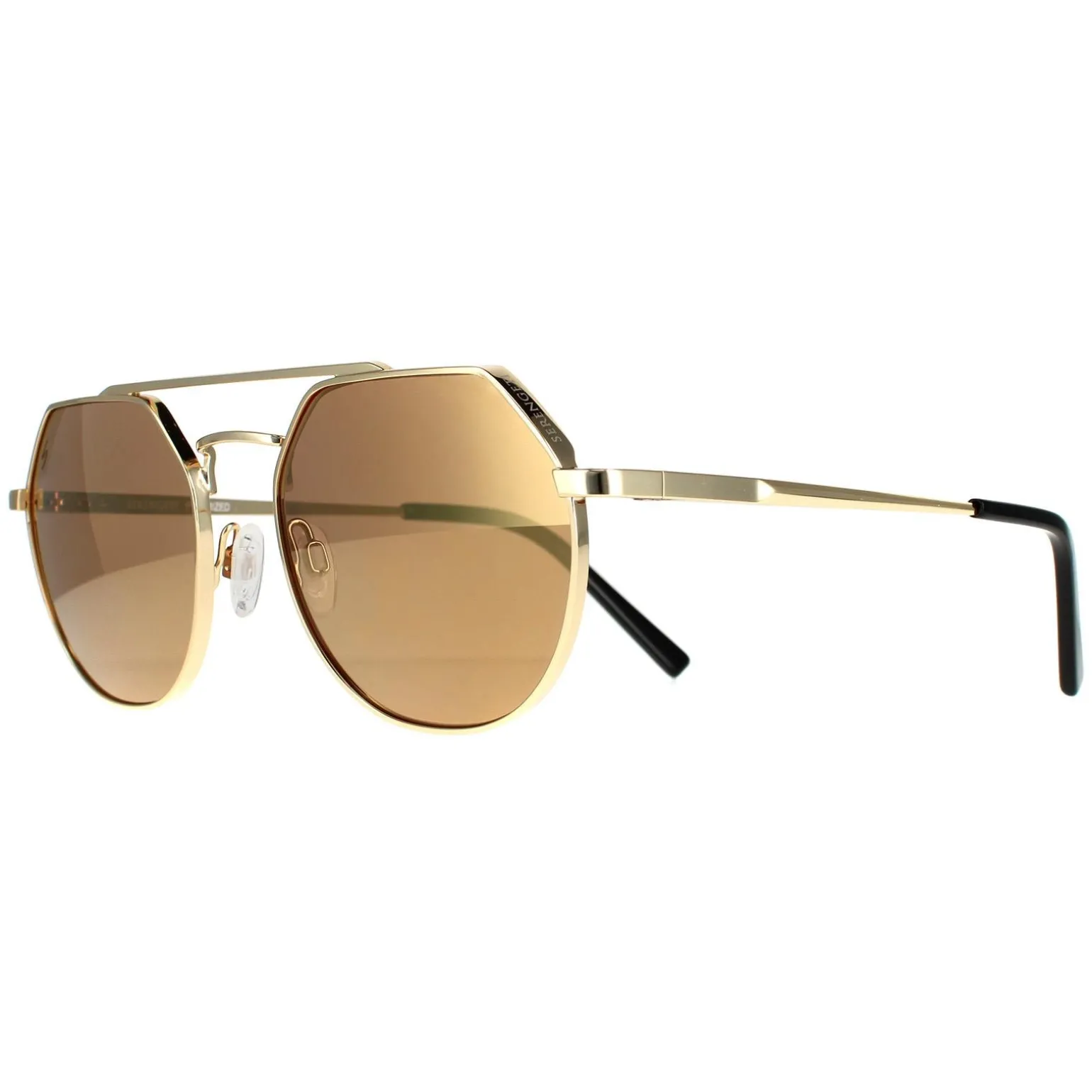 Serengeti Sunglasses Shelby SS533003 Shiny Light Gold Saturn Drivers G