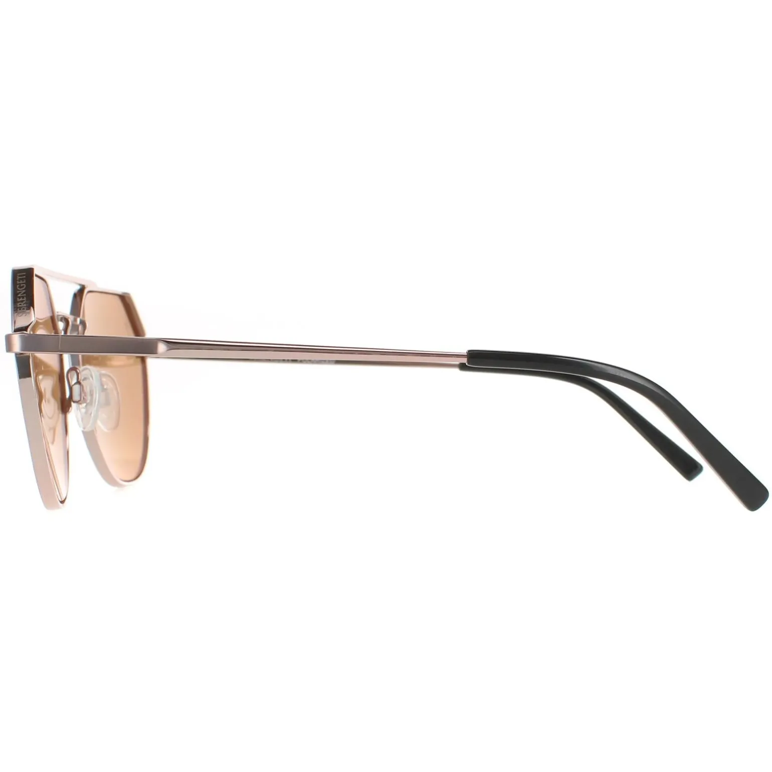 Serengeti Sunglasses Shelby SS533001 Light Rose Gold Saturn Polarized
