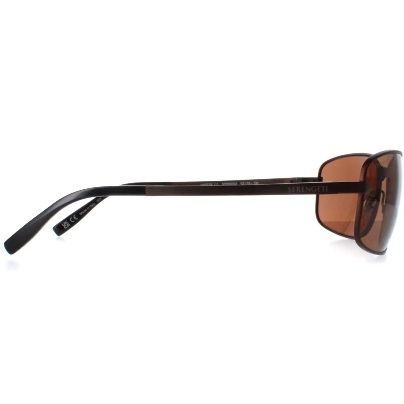 Serengeti Sunglasses Varese 2.0 SS568003 Brushed Brown Drivers Brown P