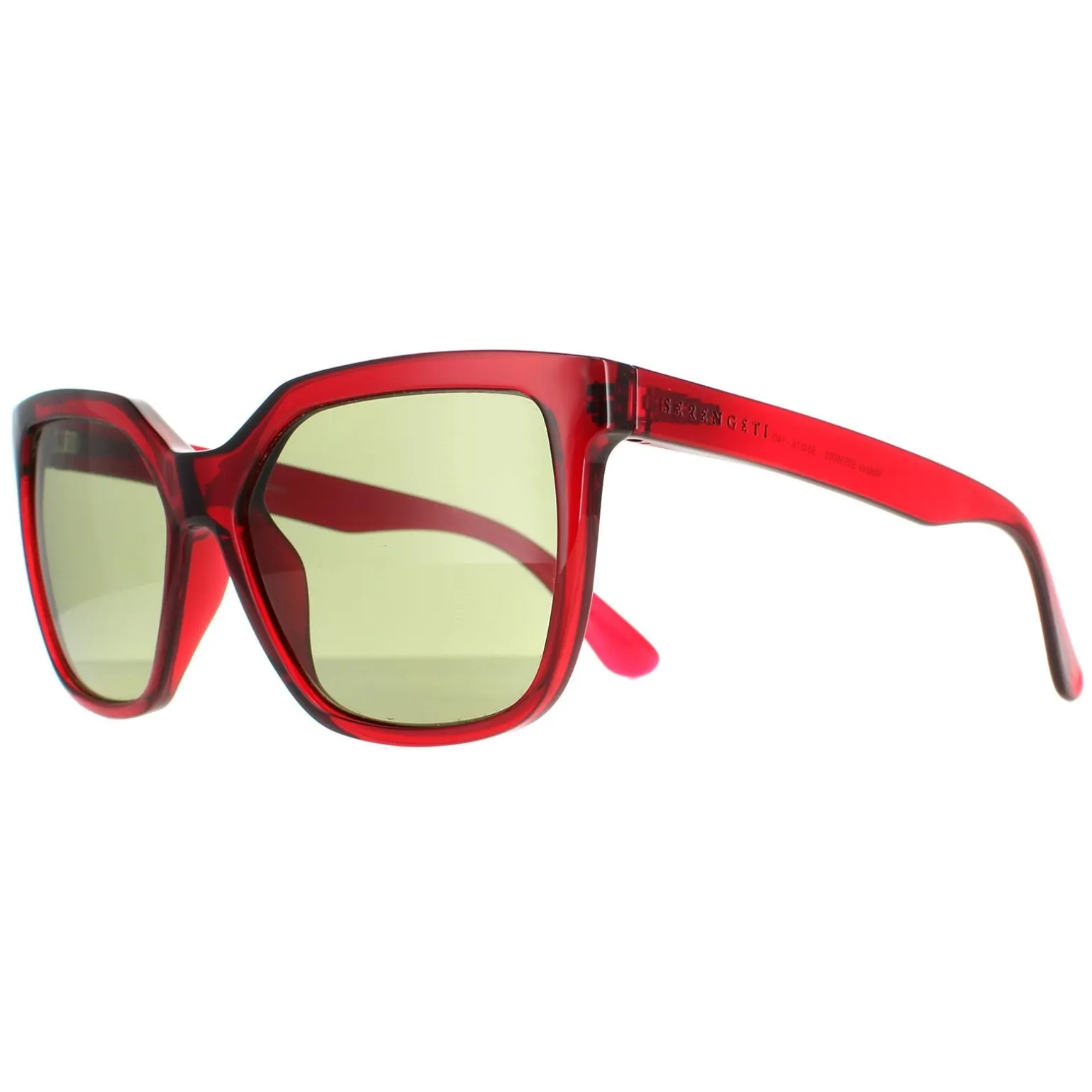 Serengeti Sunglasses Wakota SS536002 Shiny Black Saturn Polarized 555n