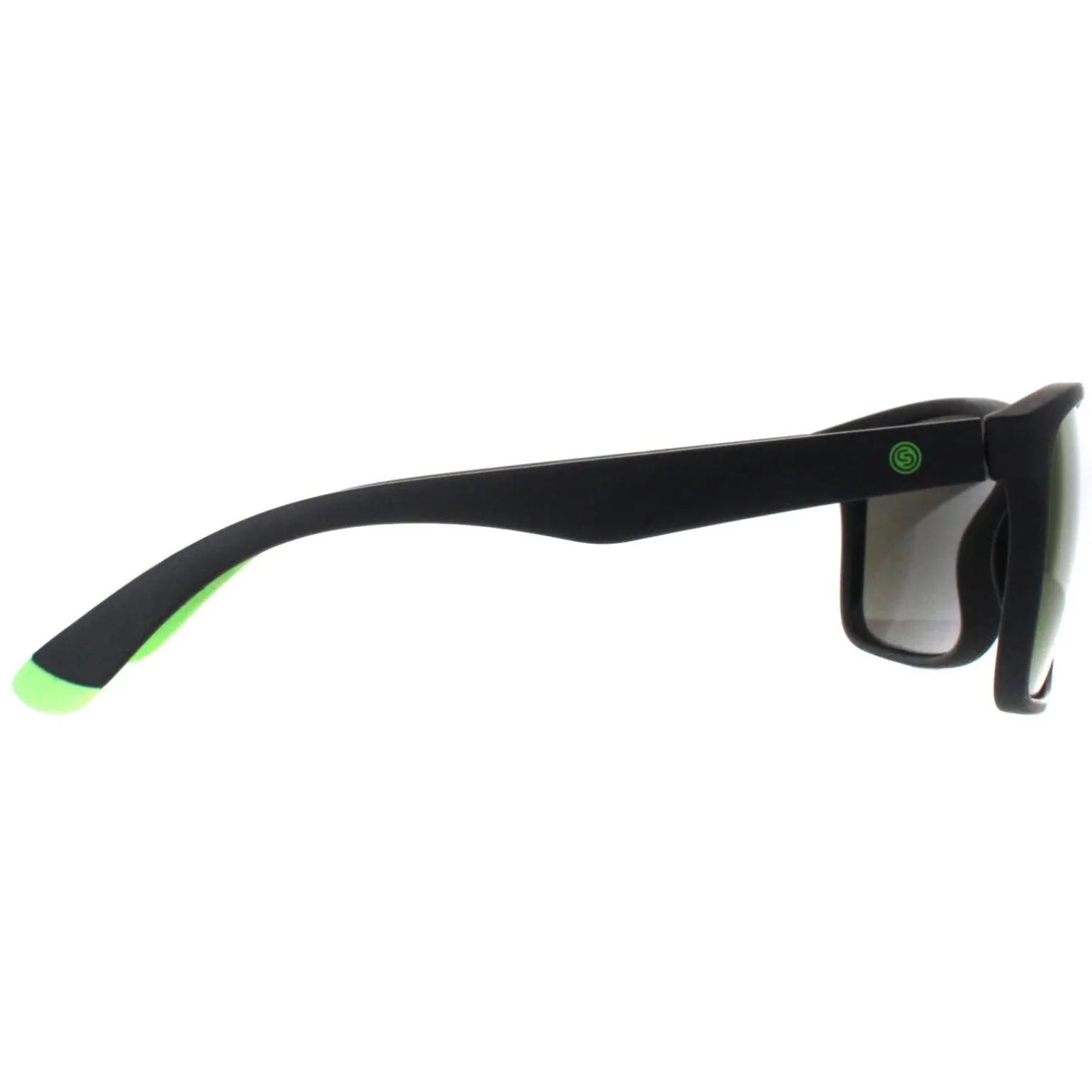 Smarty Sunglasses SA2306 C Matte Black Rubber Neon Green Bronze Grey F