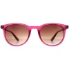 Smarty Sunglasses X2132 C Transparent Cassis Pink Brown