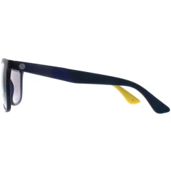 Smarty Sunglasses X2916 G Frosty Matte Black Blue Rubber Yellow Grey