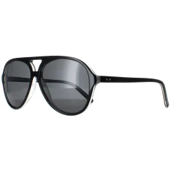Sunoptic Sunglasses AP102 A Black Clear Smoke