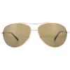 SunOptic Sunglasses SP100 C Gold Flex Brown Polarized