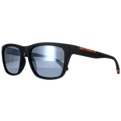 Superdry Sunglasses 5009 104P Black Silver Mirror Polarized