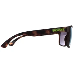 Superdry Sunglasses Kobe SDS 122 Matte Rubberised Tortoise Grey Yellow
