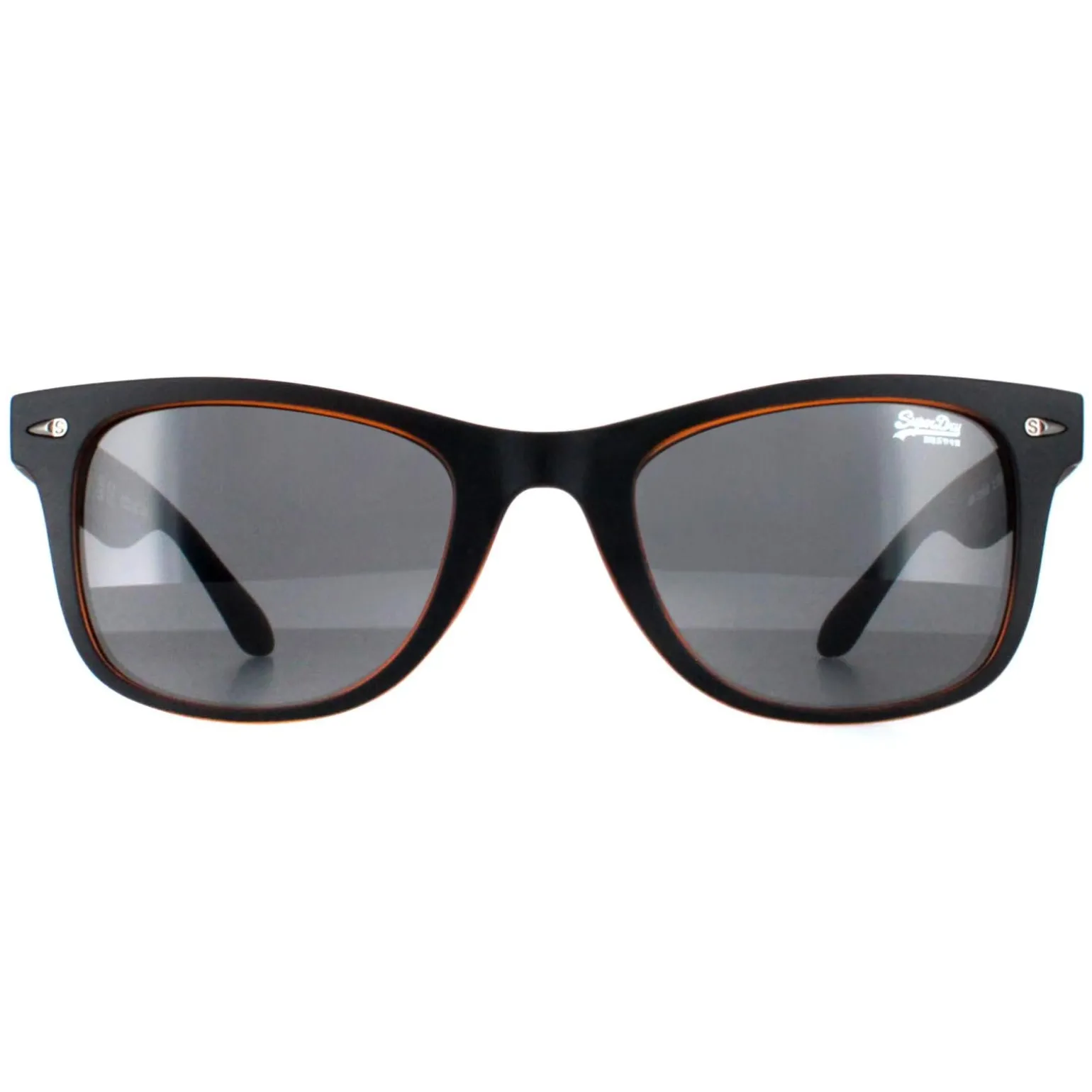 Superdry Sunglasses Rookie 104 Matte Black Orange Grey