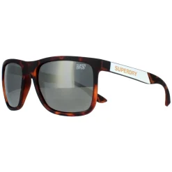 Superdry Sunglasses Runnerx 102P Tortoise Grey Mirror Polarized