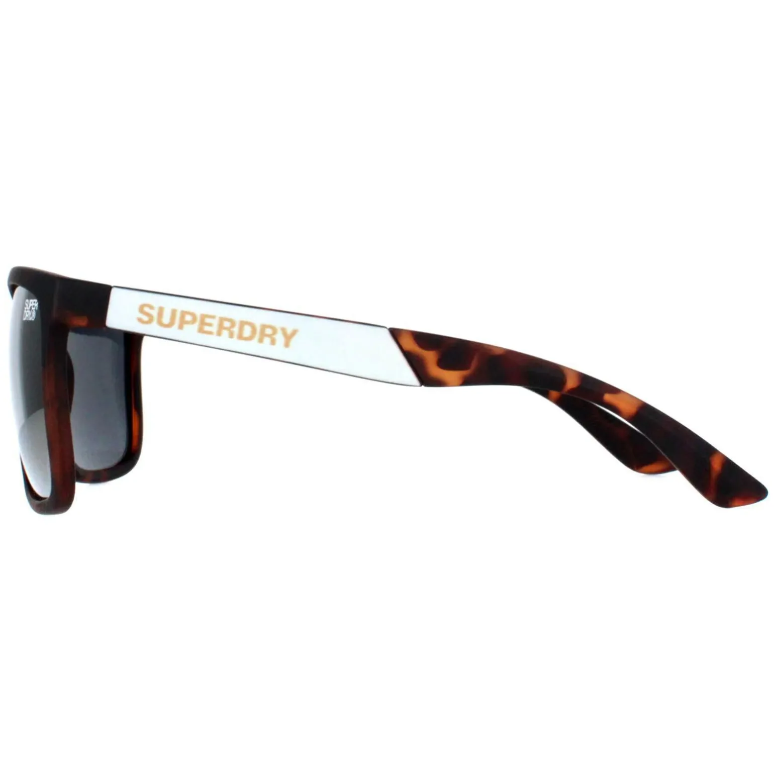 Superdry Sunglasses Runnerx 102P Tortoise Grey Mirror Polarized