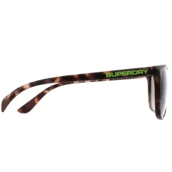 Superdry Sunglasses Shockwave 102 Satin Spotted Havana Green