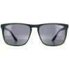 Superdry Sunglasses Stockhom 106 Matte Navy and Lime Dark Grey