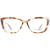 Ted Baker Glasses Frames TB9183 Ari 205 Tortoise Pink Women