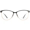Ted Baker Glasses Frames TB2255 Aure 001 Black and Rose Gold Women