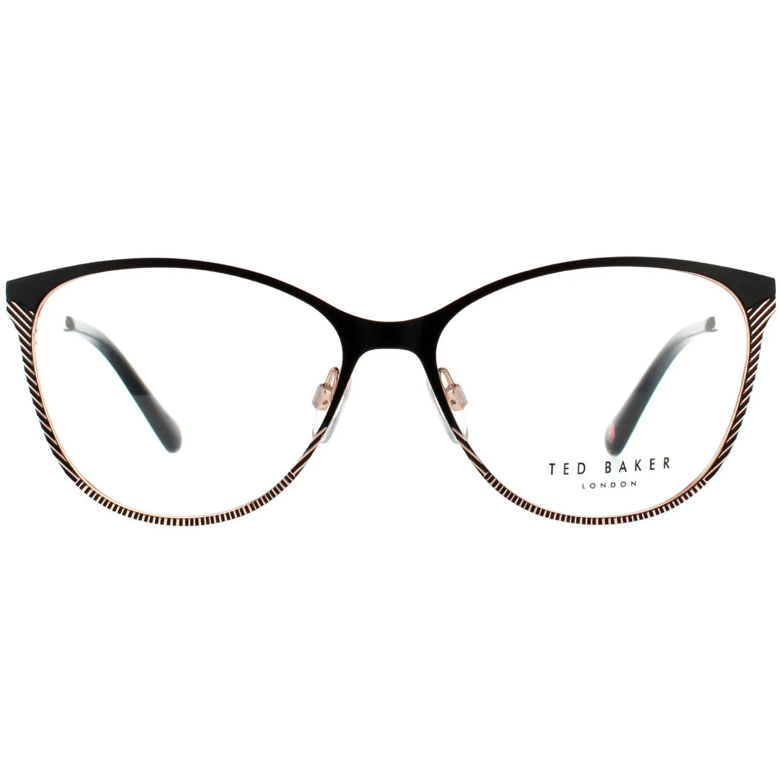 Ted Baker Glasses Frames Hazel TB2239 004 Black Gunmetal Women