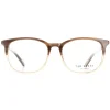 Ted Baker Glasses Frames TB8219 Archer 102 Brown Horn Men