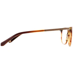 Ted Baker Glasses Frames TB8219 Archer 351 Cognac Horn Men