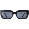Ted Baker Sunglasses TB1699 001 Black Dark Blue
