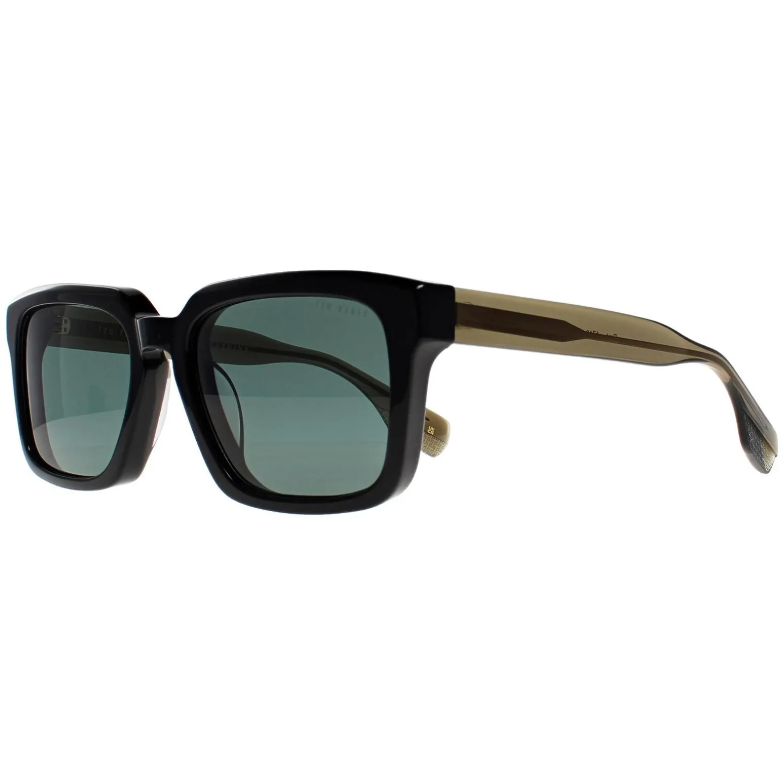 Ted Baker Sunglasses TB1718 Bret 001 Black Green Green