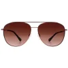 Ted Baker Sunglasses TB1524 Demi 400 Demi Gold Brown Gradient