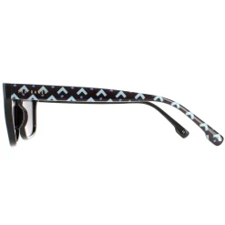 Ted Baker Sunglasses TB1455 Dane 011 Polished Black Patterned Grey