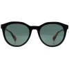 Ted Baker Sunglasses TB1721 Finley 001 Black and Tortoise Green