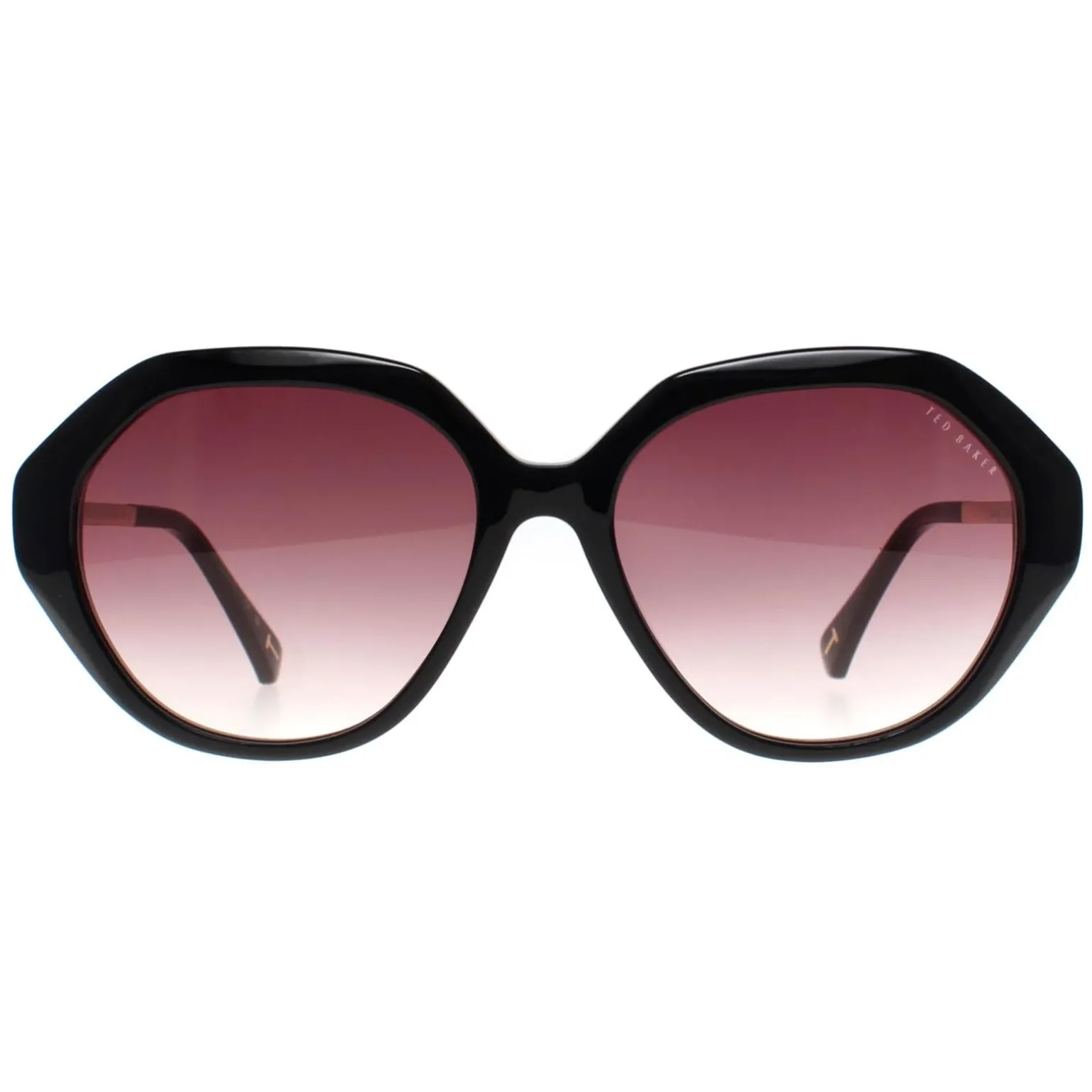 Ted Baker Sunglasses TB1731 Georgi 001 Black Brown Gradient