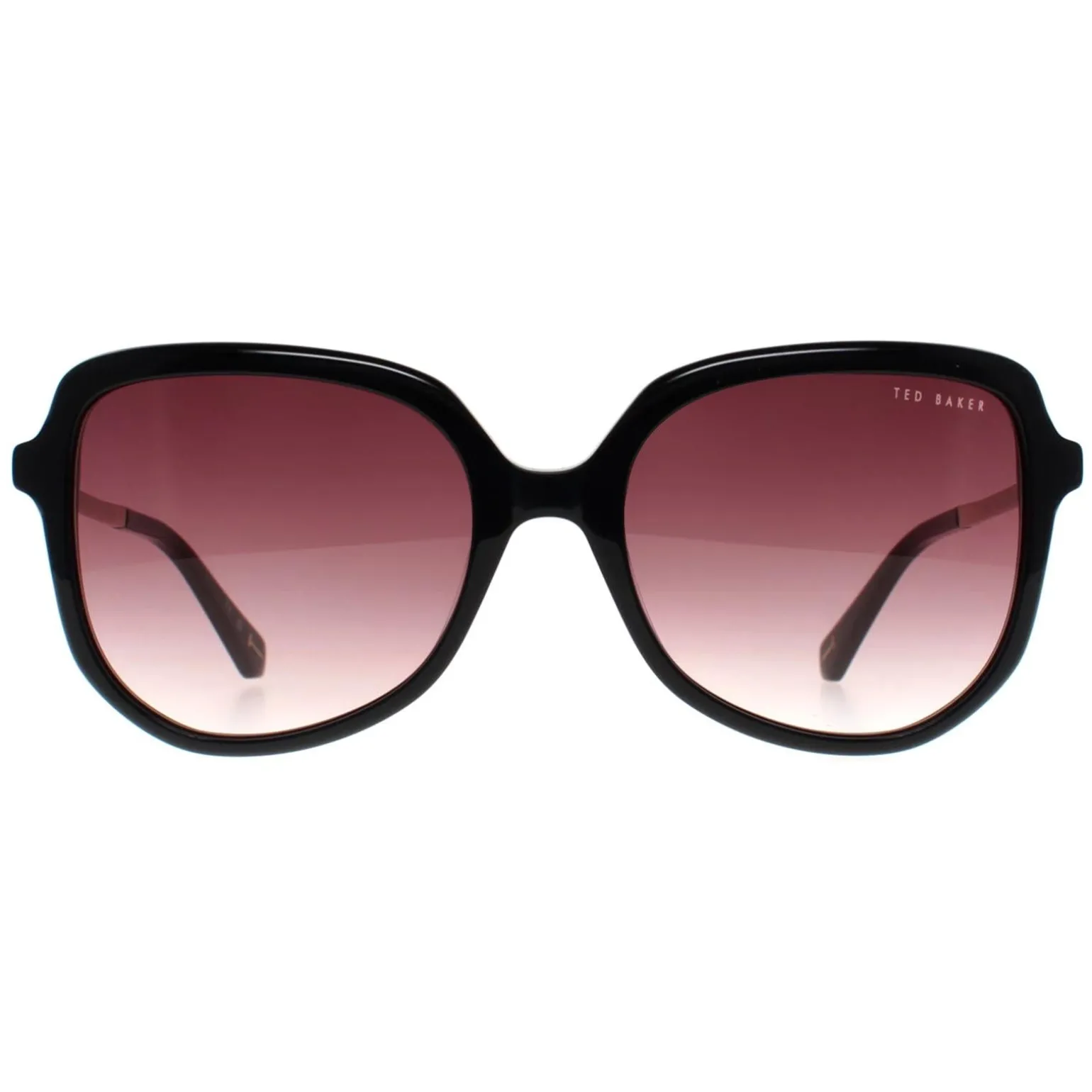 Ted Baker Sunglasses TB1717 Kiera 001 Black Brown Gradient
