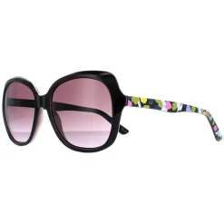 Ted Baker Sunglasses TB1645 Kim 001 Black Grey Gradient