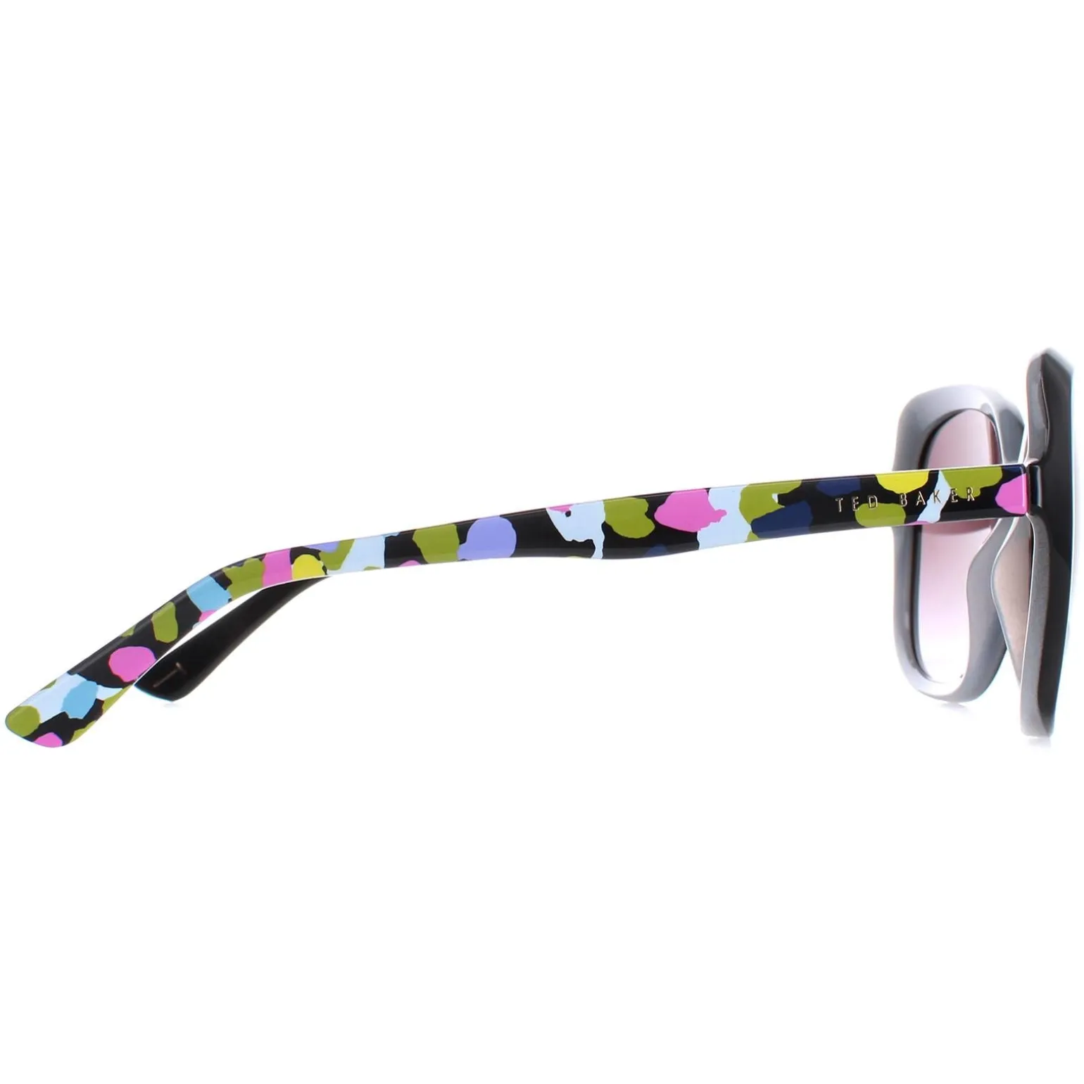 Ted Baker Sunglasses TB1645 Kim 001 Black Grey Gradient