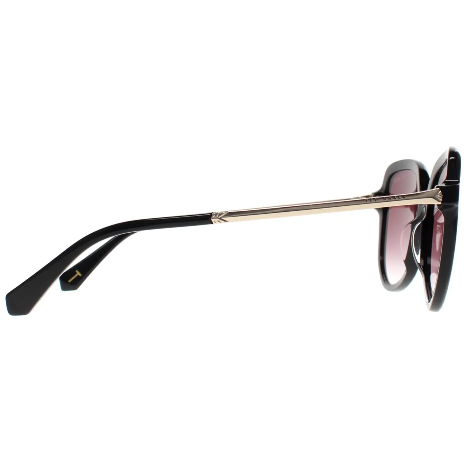 Ted Baker Sunglasses TB1717 Kiera 001 Black Brown Gradient