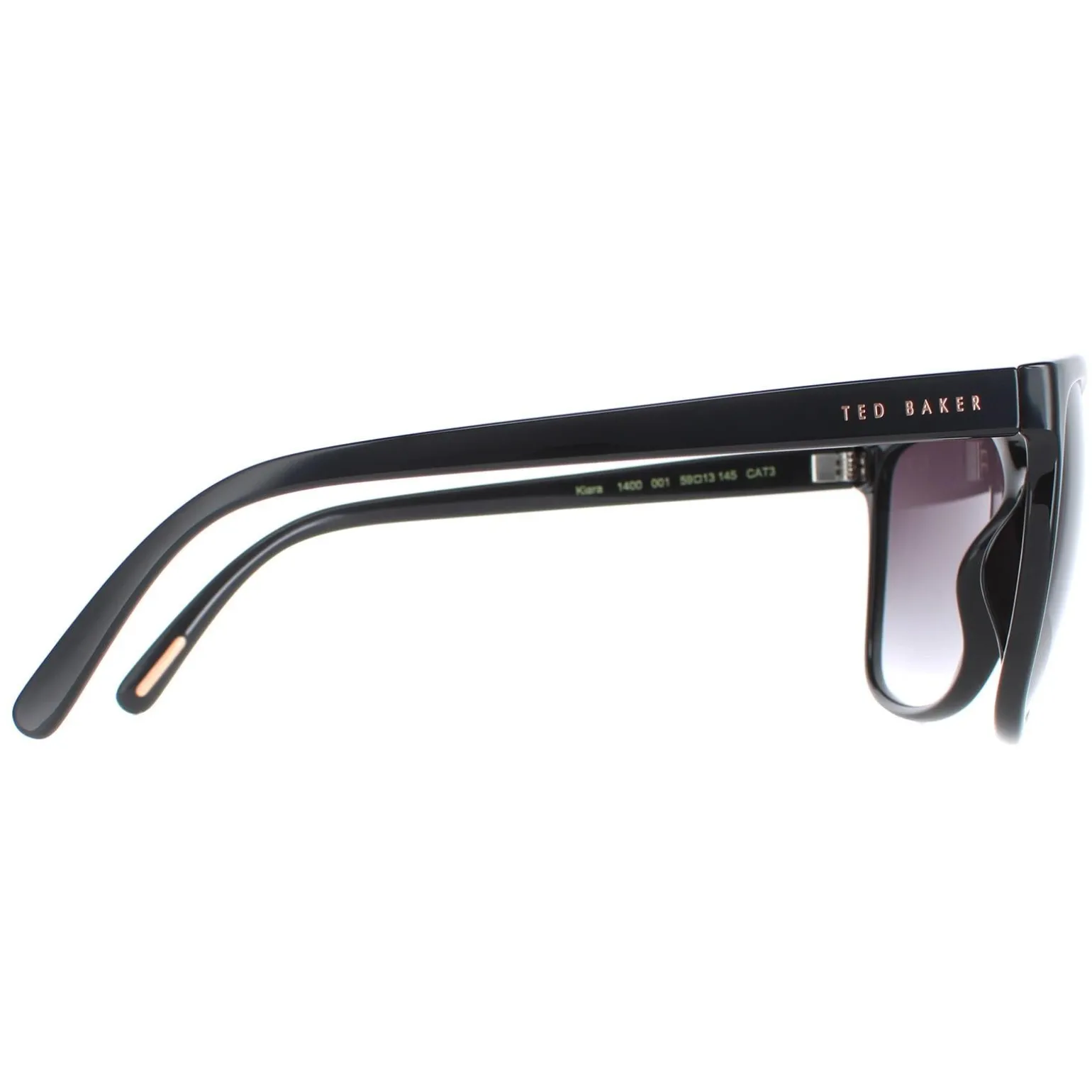 Ted Baker Sunglasses TB1400 Kiara 001 Black Grey Gradient