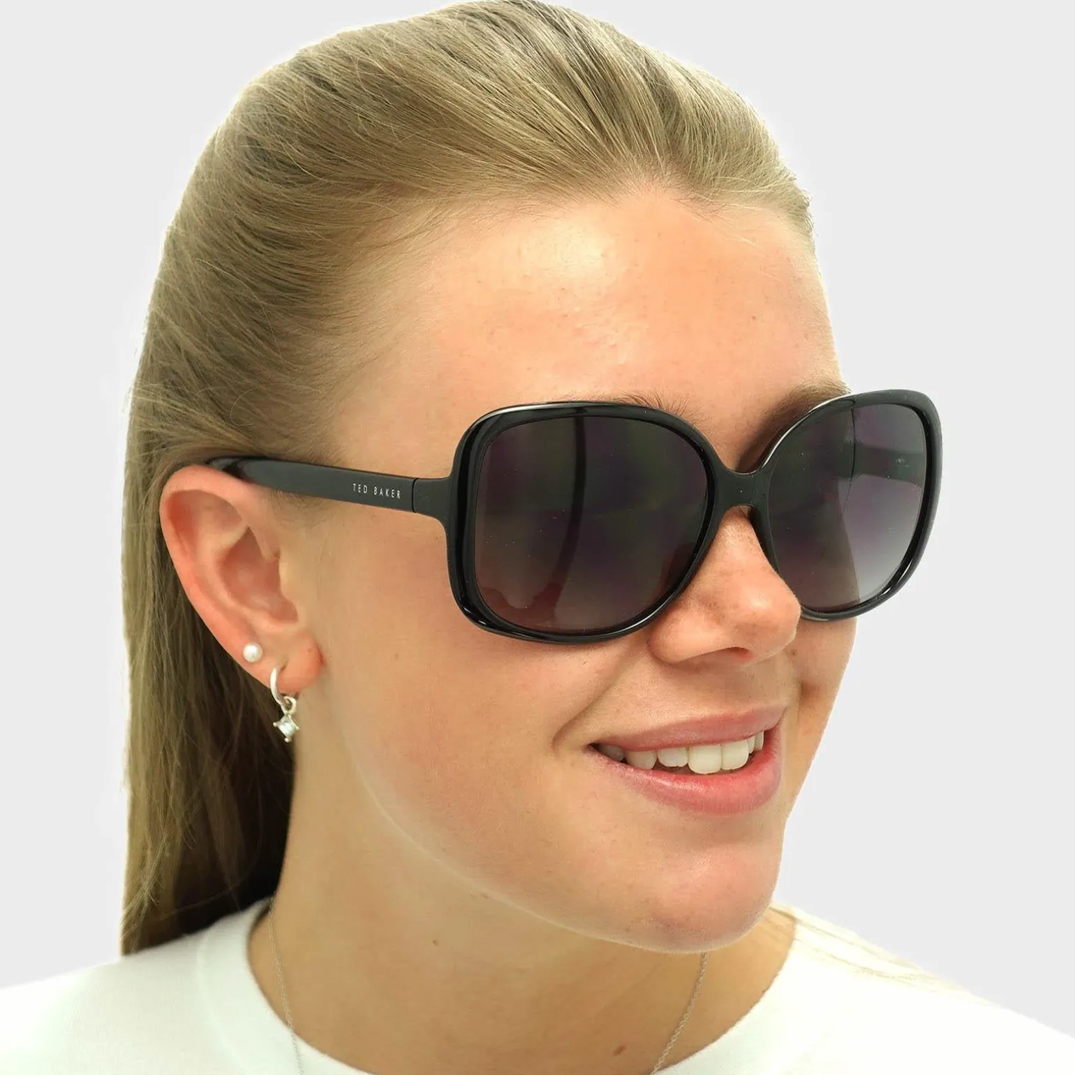 Ted Baker Sunglasses TB1312 Krash 001 Black Grey Gradient