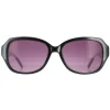Ted Baker Sunglasses TB1606 Mae 001 Black Grey Gradient