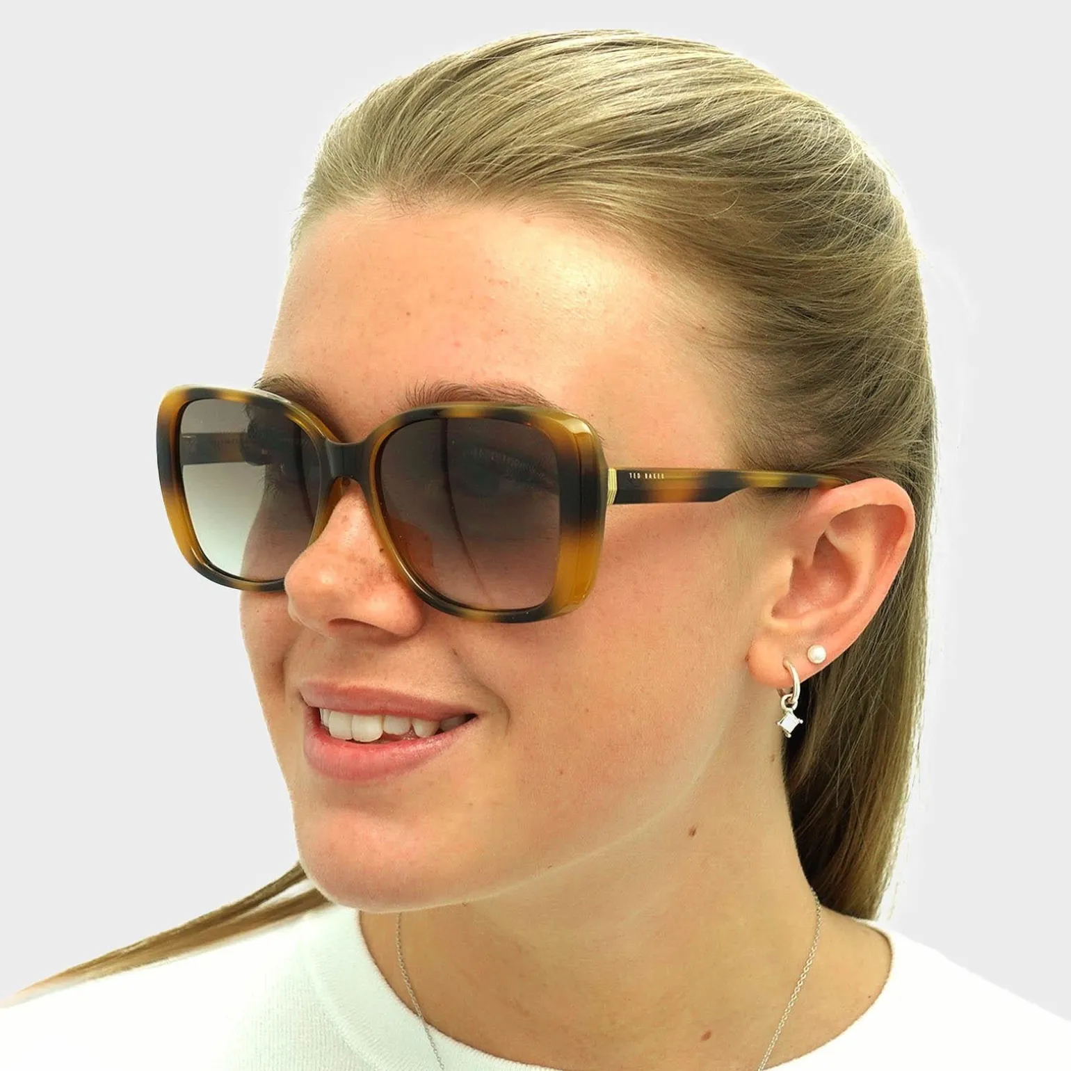Ted Baker Sunglasses TB1640 Margo 136 Havana Brown Gradient