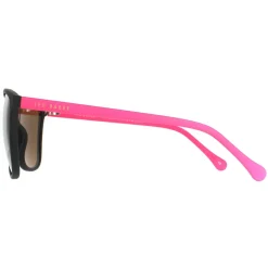 Ted Baker Sunglasses TB1443 Perry 001 Black and Pink Brown Grey