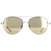 Ted Baker Sunglasses TB1575 Runa 800 Silver Gold Brown