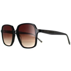 Ted Baker Sunglasses TB1688 Romey 001 Black Brown Gradient