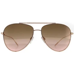 Ted Baker Sunglasses TB1625 Sutton 401 Rose Gold Brown Gradient