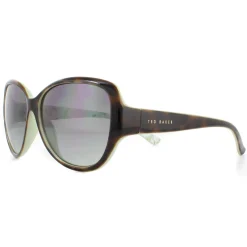 Ted Baker Sunglasses TB1394 Shay 112 Tortoise Green Grey Gradient