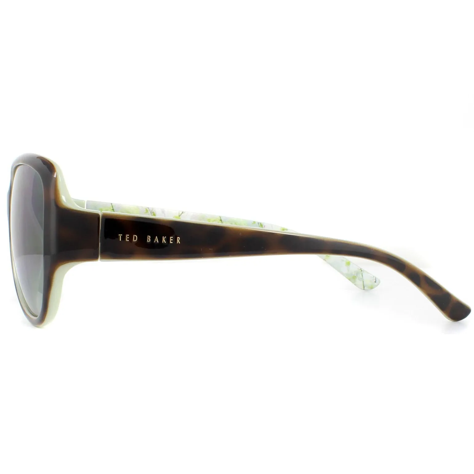 Ted Baker Sunglasses TB1394 Shay 112 Tortoise Green Grey Gradient