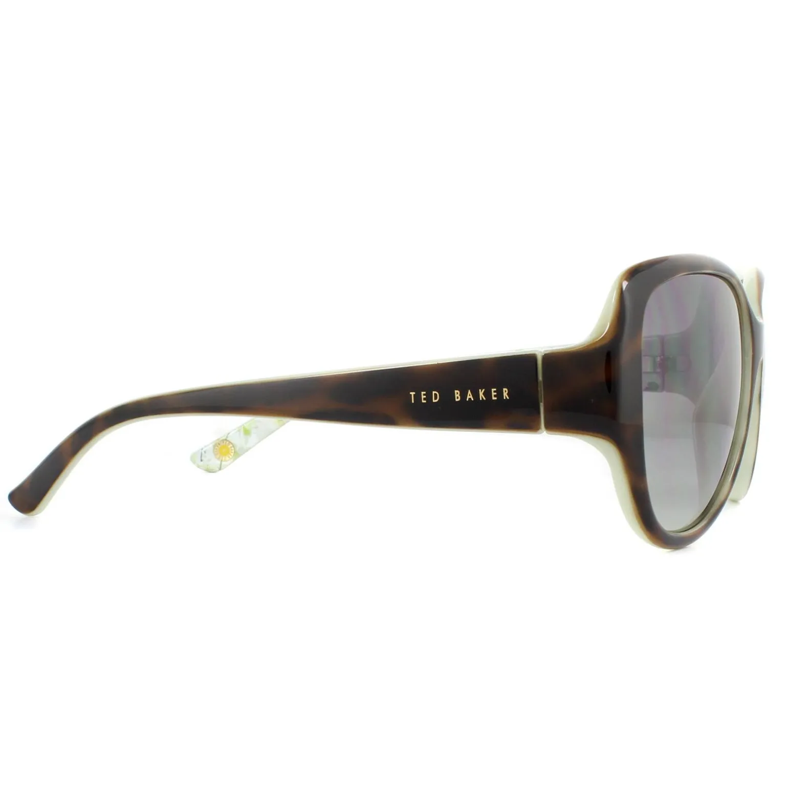 Ted Baker Sunglasses TB1394 Shay 112 Tortoise Green Grey Gradient