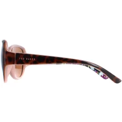 Ted Baker Sunglasses TB1394 Shay 132 Havana Brown Flower Print Brown