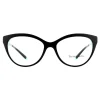 Tiffany Glasses Frames TF2180 8274 Black Crystal Blue 54mm