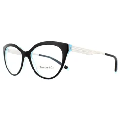 Tiffany Glasses Frames TF2180 8274 Black Crystal Blue 54mm