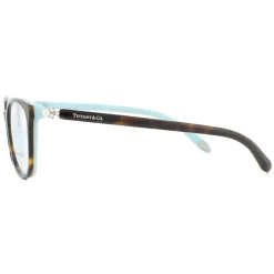 Tiffany Glasses Frames TF2109HB 8134 Havana on Tiffany Blue Women