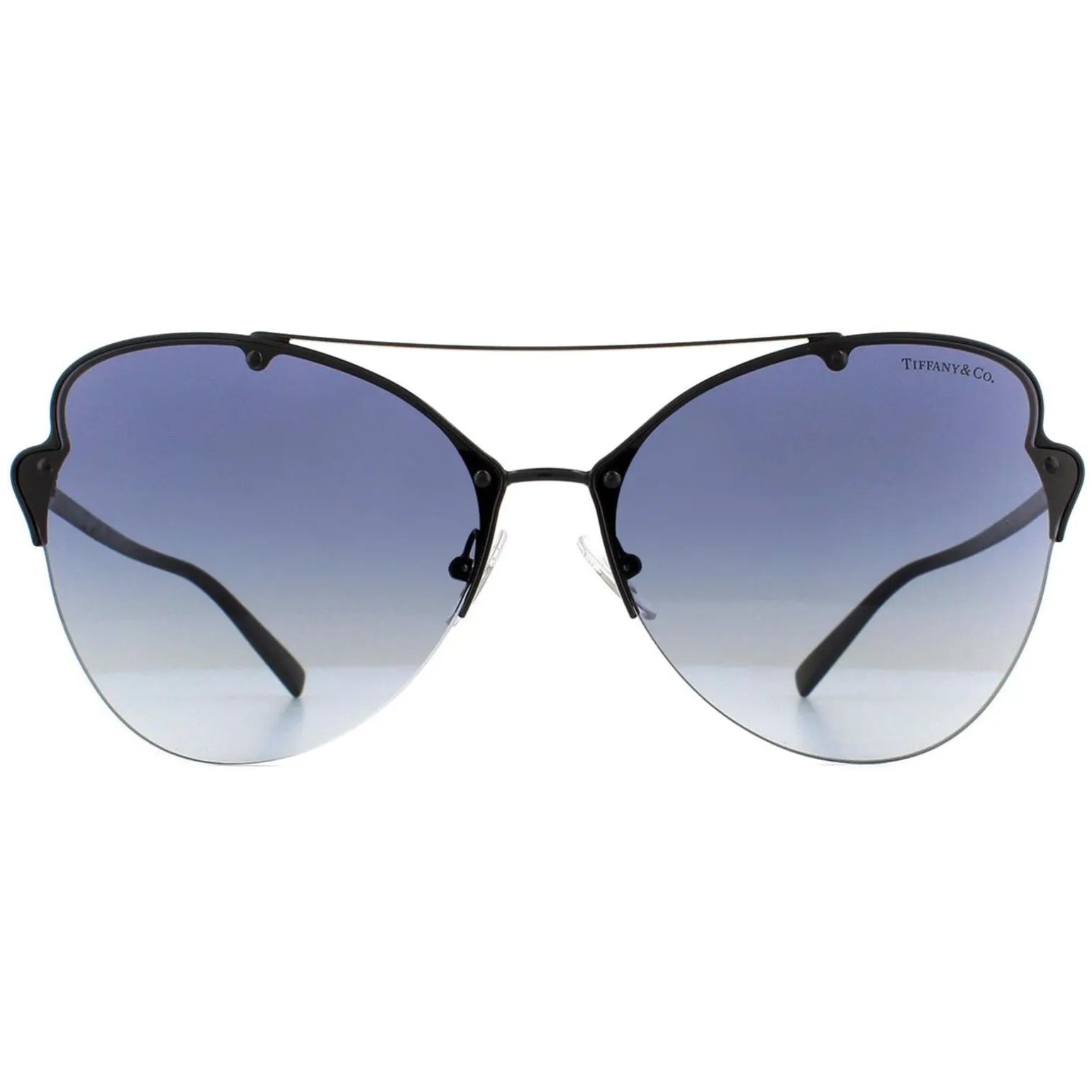 Tiffany Sunglasses 3063 60074L Black Blue Gradient