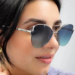 Tiffany Sunglasses 3063 60074L Black Blue Gradient