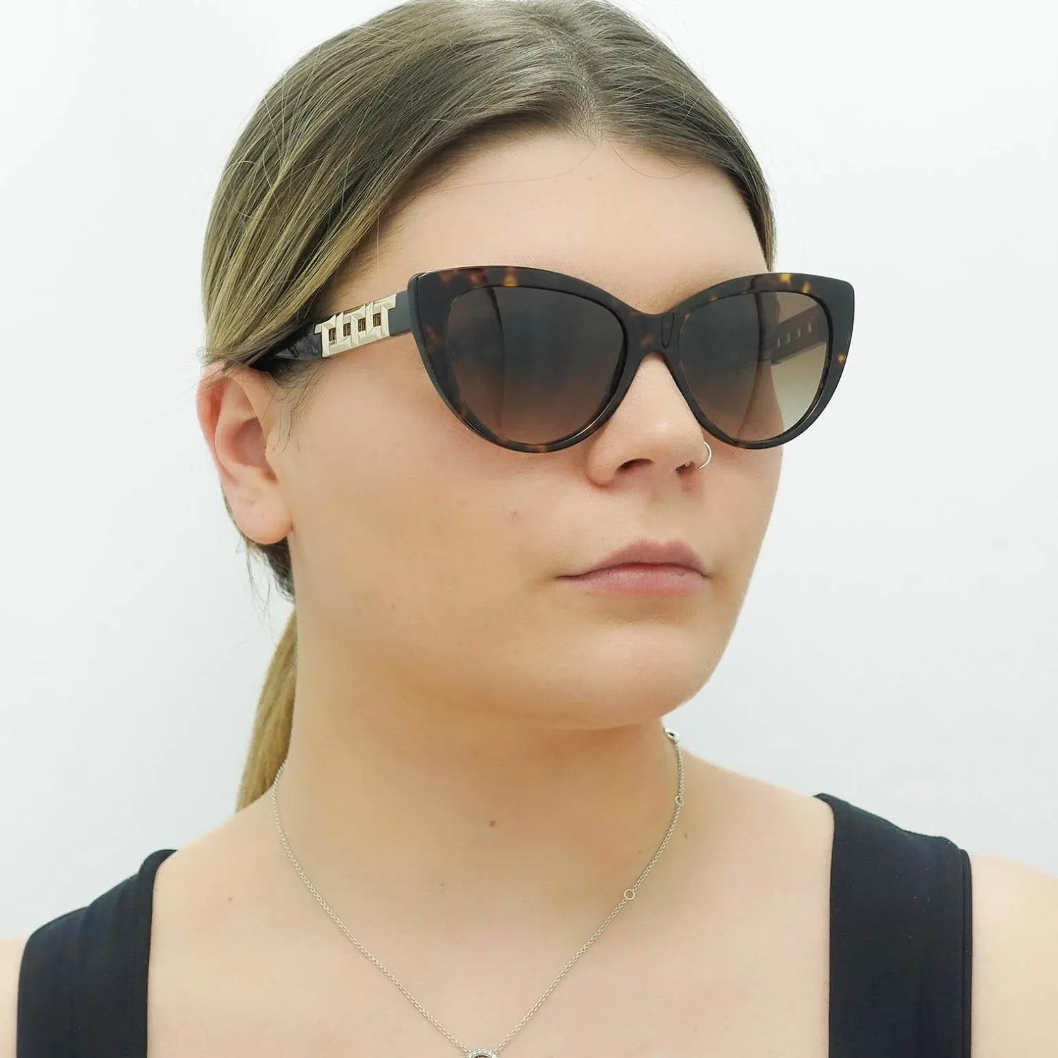 Tiffany Sunglasses TF4196 80153B Havana Brown Gradient